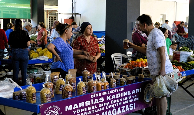 MARSİAS ÜRÜNLERİNİN SATIŞI ESKİ PEYNİR HALİ’NDE DE BAŞLADI