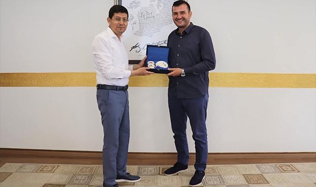 MHP MYK Üyesi Burak Pehlivan’dan Başkan Özcan’a Ziyaret