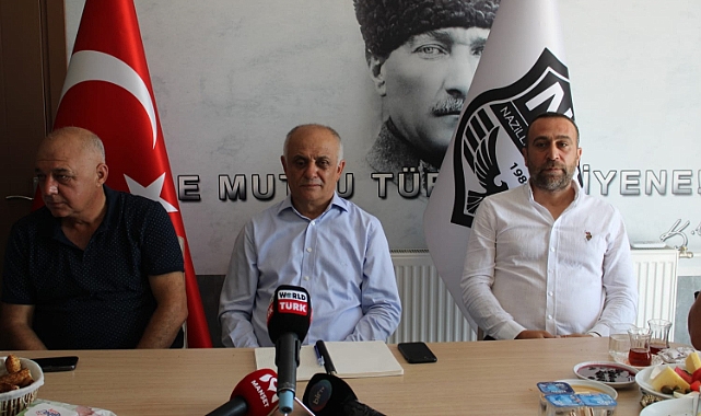 Takımımız Nazilli Belediyespor, Yeni Yönetimi İle Basının Sorularını Cevapladı