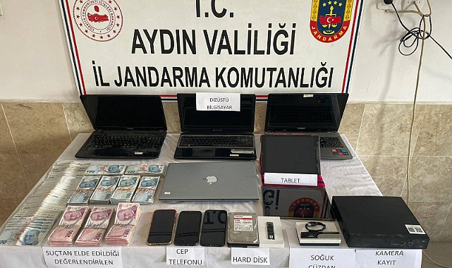 JANDARMADAN NAZİLLİ VE KUŞADASINDA YASA DIŞI BAHİS OPERASYONU