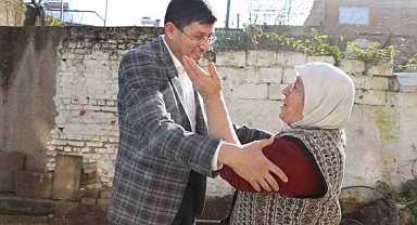 Kürşat Başkan asırlık çınarları unutmadı 