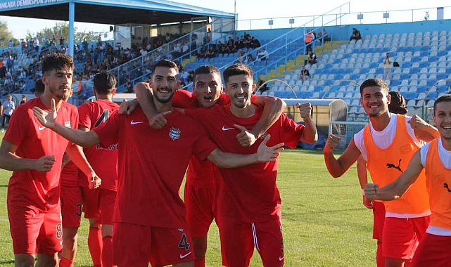 Nazilli belediyespor Ankara'da 3 puanı kaptı