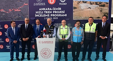ULAŞTIRMA VE ALTYAPI BAKANI URALOĞLU, ANKARA-İZMİR HIZLI TREN HATTI TÜNELLERİNDE İNCELEME YAPTI