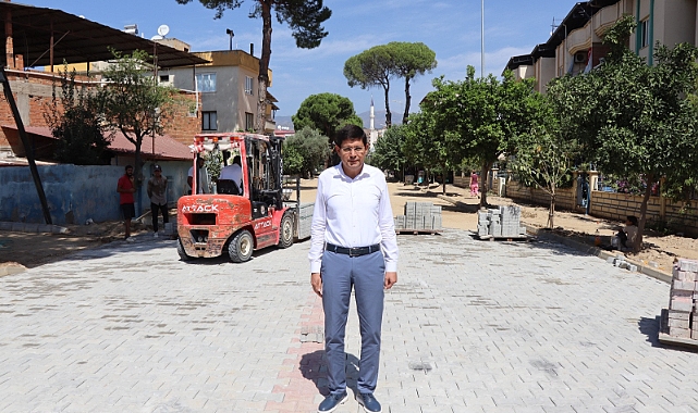 Yeşil mahalle 374 sokakta yol yenileme çalışmalarında ikinci etap başladı
