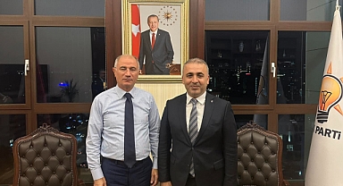 AK Parti'de Volkan Beyazıt ve Bülent Sayardan sürpriz ziyaret