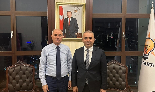 AK Parti'de Volkan Beyazıt ve Bülent Sayardan sürpriz ziyaret