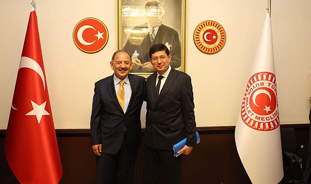 Başkan Özcan Bakan Özhaseki ile görüştü