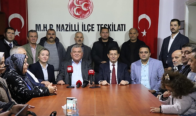 Başkan Özcan MHP’yi ziyaret etti
