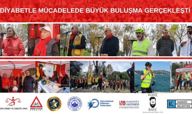 Diyabetle Mücadelede Büyük Buluşma Gerçekleşti