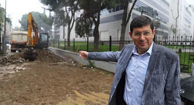ESKİ SSK HASTANESİ ÇEVRESİ YENİLENİYOR