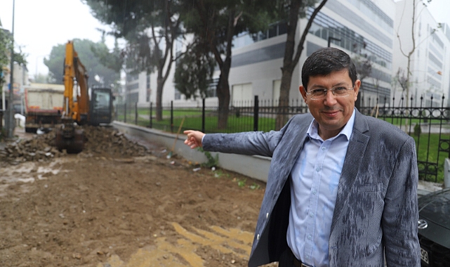 ESKİ SSK HASTANESİ ÇEVRESİ YENİLENİYOR