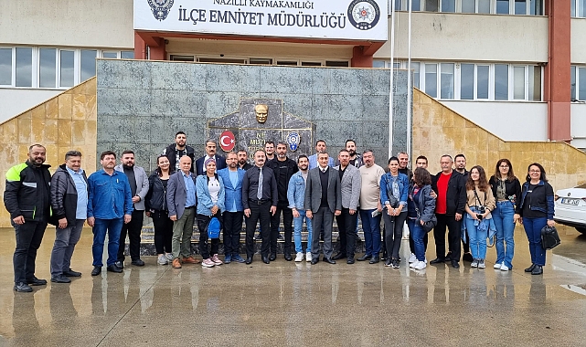 Gazeteciler Emniyet’i ziyaret etti