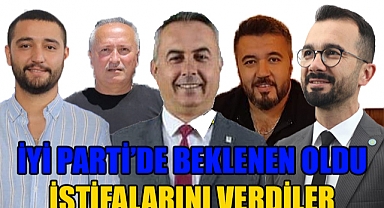 İYİ Parti’de Beklenen Oldu istifalar geldi
