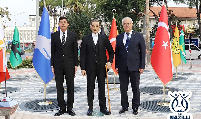 Nazilli halkı Atasıyla fotoğraf çekildi 