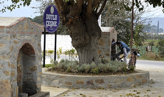 SUYUN VE YEŞİLİN BULUŞMA NOKTASI DUTLU ÇEŞME, ÇİNELİLERİN HİZMETİNDE
