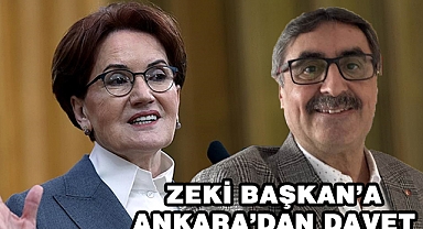Zeki Başkan Ankara'ya davet edildi