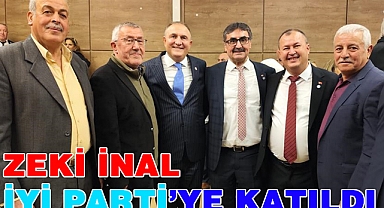 Zeki Başkan İYİ Parti’ye katıldı