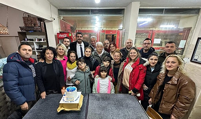 Ali Çetinkaya’ya Doğum günü sürprizi