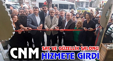 CNM Saç ve Güzellik salonu hizmete girdi.
