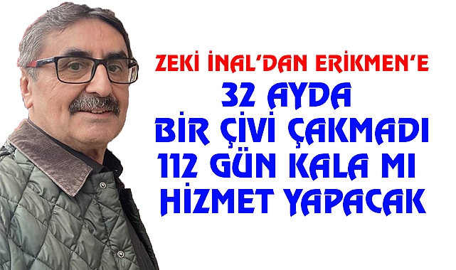 Zeki İnal’dan Erikmen’e Sert çıkış Müsaade etmem
