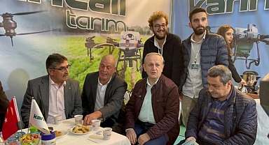 Zeki İnal Tarım Fuarını ziyaret etti.