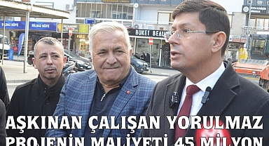 Başkan Özcan Yapılan Çalışmaları yerinde anlattı