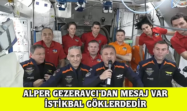 İlk Türk Astronot Alper Gezeravcı ISS’ye giriş yaptı