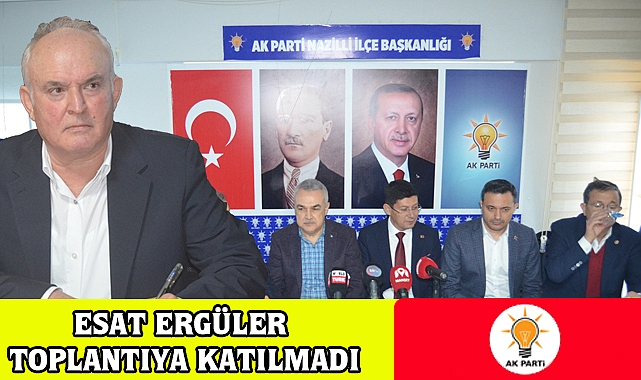 Savaş'ın toplantısına Ergüler katılmadı