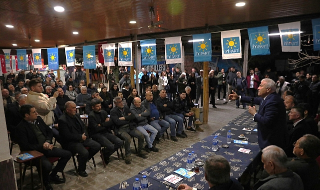 BAŞKAN ATAY'A EFELER'DE BÜYÜK DESTEK