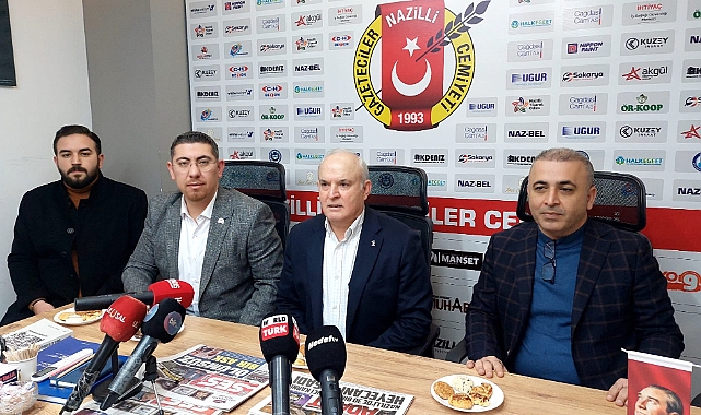 Esat Ergüler Gazeteciler ile bir araya geldi.