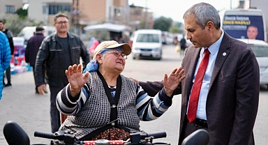 İYİ Partili Cüneyt Korkmaz Gittiği her yerde sevgi ile karşılanıyor