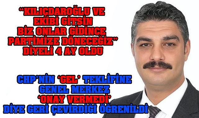 Kılıçdaroğlu gidince Partimize döneceğiz