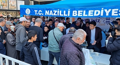 Nazilli Belediyesinden Kandil Dolayısıyla Tavuk Pilav Hayrı