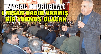 Savaş Muhtarlarla bir araya geldi.
