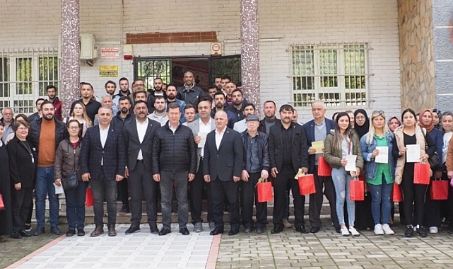 AK Parti’ye 205 kişi katıldı