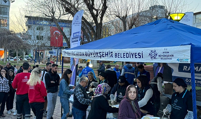 Aydın Büyükşehir Belediyesi bu Ramazanda Geleneği yine bozmadı