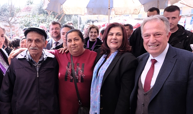 ÇERÇİOĞLU'NA KARACASU'DA SICAK KARŞILAMA