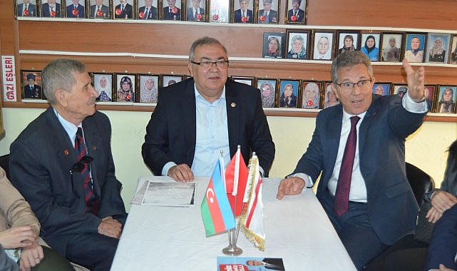 CHP'den Muharip Gaziler dernegine ziyaret