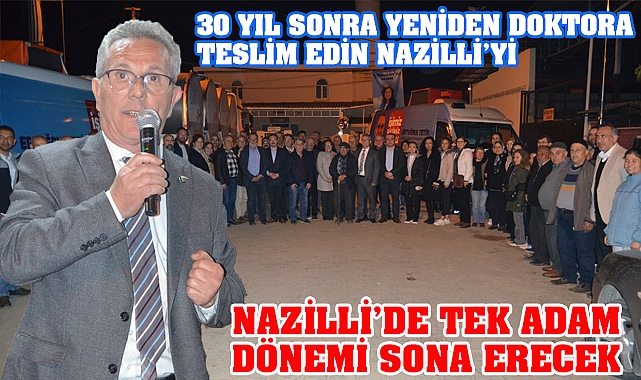 Dr. Ertuğrul Tetik "Benim Halkım Yönetimde olacak."