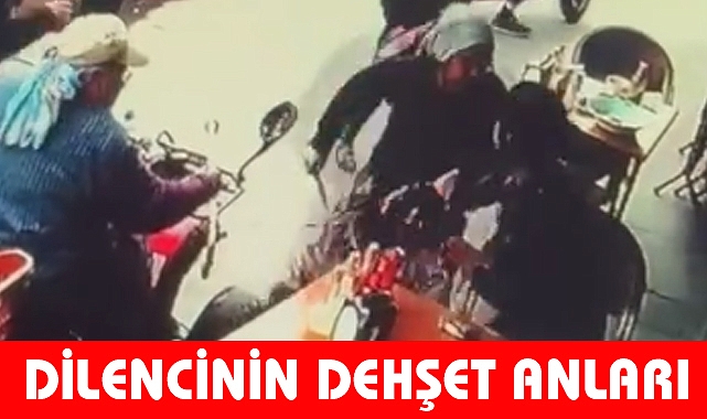 Nazilli İstasyon Meydanı'nda dilenci dehşeti