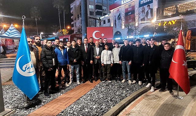 Nazilli Ülkü Ocakları Çanakkale Şehitlerimizi unutmadı