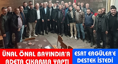 ÜNAL ÖNAL'A KÖYLERDE BÜYÜK İLGİ