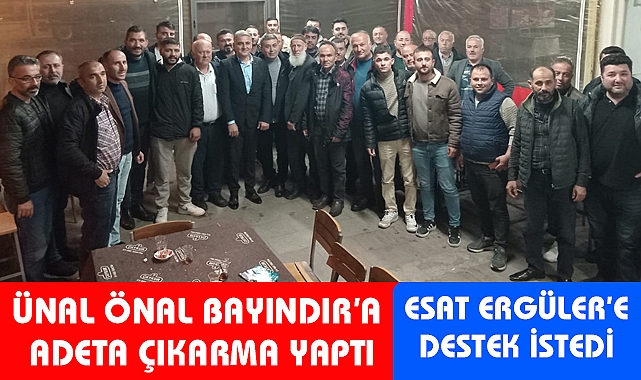 ÜNAL ÖNAL'A KÖYLERDE BÜYÜK İLGİ