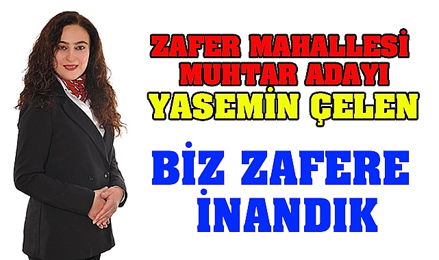 Zafer Mahallesinde Yasemin Çelen Zafere koşuyor