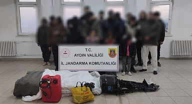 19 düzensiz Göçmen Kuşadası'nda yakalandı
