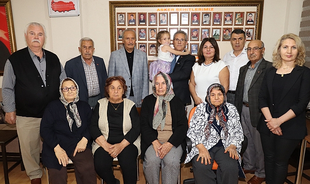 Başkan Dr. Ertuğrul Tetik “Minnettarız, Aziz hatıraları için ne yapsak azdır “