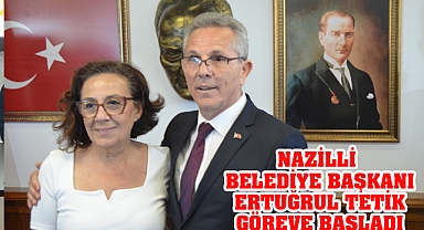 Başkan Tetik göreve başladı