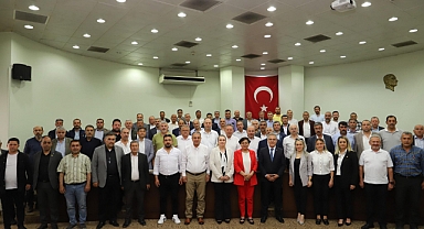 Başkan Tetik Muhtarlar ile bir araya geldi.