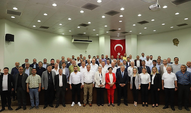 Başkan Tetik Muhtarlar ile bir araya geldi.