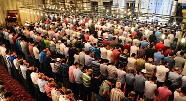 Bayramda Camiler doldu taştı